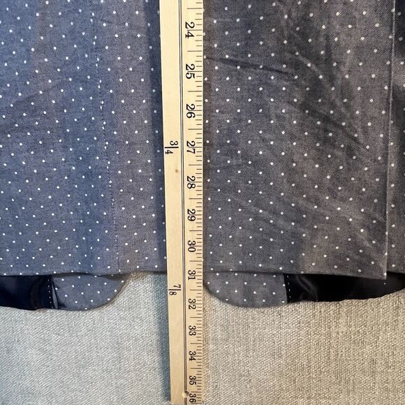 Tommy Hilfiger Linen Sport Coat Mens L42 Blazer Microdot Pattern 2 Button - Picture 9 of 11